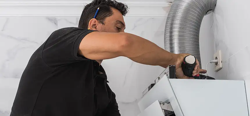 Precision In-wall Dryer Vent Cleaning & Rerouting Corrections in Folsom, CA